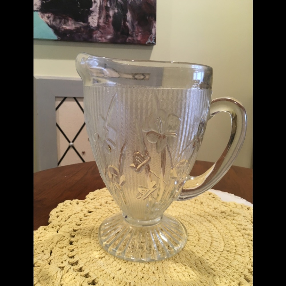 Depression Glass Pitcher